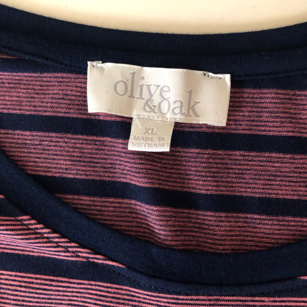 🌟LAST CHANCE🌟 Olive & Oak Navy T-Shirt Dress - Picture 6 of 7